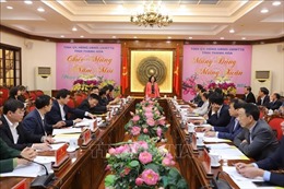 Trưởng ban Tổ chức Trung ương Trương Thị Mai thăm, làm việc tại Thanh Hóa
