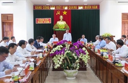 Thường trực Ban Bí thư Võ Văn Thưởng làm việc với Ban Thường vụ Tỉnh ủy Kon Tum