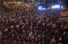 Israel: Người dân tiếp tục biểu tình lớn chống cải cách tư pháp