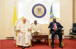 Giáo hoàng Francis kêu gọi &#39;cú hích hòa bình&#39; cho Nam Sudan