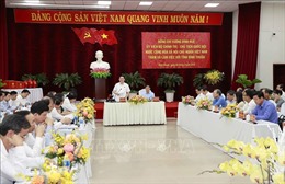 Chủ tịch Quốc hội làm việc với Ban Thường vụ Tỉnh uỷ Bình Thuận 