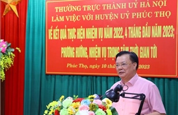 Đẩy nhanh xây dựng, kết nối các trục giao thông quan trọng bậc nhất Thủ đô