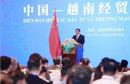 	Thủ tướng Phạm Minh Chính dự Diễn đàn hợp tác đầu tư và thương mại Việt Nam - Trung Quốc