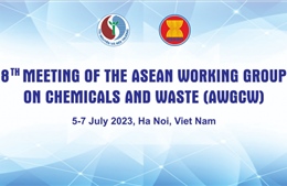 Hội nghị lần thứ 8 Nhóm công tác ASEAN về hóa chất và chất thải diễn ra từ 5 - 7/7 
