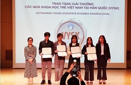 Các nhà khoa học trẻ Việt Nam tại Hàn Quốc chia sẻ thành tựu nghiên cứu mới