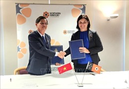 Tỉnh Khánh Hòa và Vùng lãnh thổ Bắc Australia ký kết Kế hoạch triển khai hợp tác