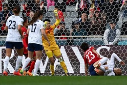 World Cup nữ 2023: Thủ môn Kim Thanh xuất sắc phá phạt đền trong trận ra quân với tuyển Mỹ