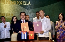 Việt Nam, Cuba tăng cường hợp tác trong công tác tư tưởng, tuyên giáo