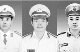 Truy tặng Huân chương Bảo vệ Tổ quốc cho 3 cảnh sát giao thông hy sinh ở đèo Bảo Lộc