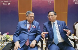 Thủ tướng Phạm Minh Chính gặp Tổng thống Bangladesh 