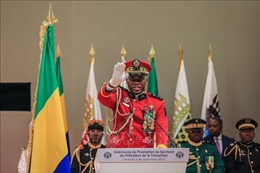 Gabon: Tướng Brice Oligui Nguema tuyên thệ nhậm chức &#39;Tổng thống chuyển tiếp&#39;