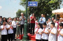 Hai đường phố ở Bắc Giang mang tên các nhà báo TTXVN