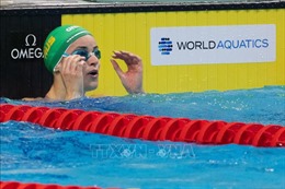 Kình ngư Kaylee McKeown phá kỷ lục tại Giải bơi vô địch Thế giới 2023 