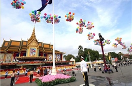 Lãnh đạo Việt Nam chúc mừng kỷ niệm 70 năm Ngày Độc lập Vương quốc Campuchia