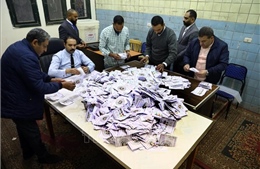 Ai Cập bắt đầu tiến hành kiểm phiếu cuộc bầu cử tổng thống 
