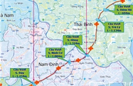 Đầu tư gần 20.000 tỷ đồng xây dựng cao tốc Ninh Bình - Hải Phòng đoạn qua Nam Định