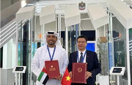 Lễ ký kết Bản ghi nhớ giữa Bộ KH&CN và Bộ Công nghiệp và Công nghệ Tiên tiến UAE