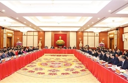 Tổng Bí thư chủ trì phiên họp đầu tiên của Tiểu ban Văn kiện Đại hội XIV của Đảng