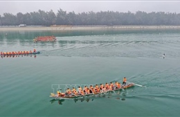 Lần đầu tiên tổ chức Lễ hội đua thuyền các huyện đảo trong cả nước​