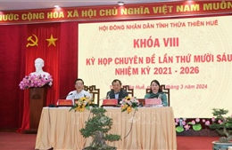 Đề nghị công nhận khu vực tỉnh Thừa Thiên - Huế dự kiến thành lập thành phố trực thuộc Trung ương 