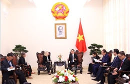 Phó Thủ tướng Trần Hồng Hà tiếp Phó Chủ tịch GFANZ Mary L.Schapiro