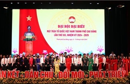 Đại hội điểm Mặt trận Tổ quốc thành phố Cao Bằng nhiệm kỳ 2024 - 2029