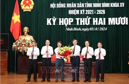 Ông Hoàng Văn Kiên được bầu giữ chức Phó Chủ tịch HĐND tỉnh Ninh Bình