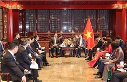 Chủ tịch Quốc hội Vương Đình Huệ tiếp lãnh đạo một số tập đoàn hàng đầu của Trung Quốc