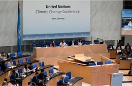 Biểu tình phản đối xung đột Gaza gây gián đoạn phiên họp chuẩn bị cho COP29