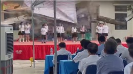 Vụ sập mái hiên nhà văn hóa huyện Phúc Thọ (Hà Nội): Sức khỏe 6 học sinh đã ổn định
