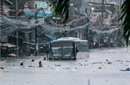 Mưa bão, lở đất làm 33 người thiệt mạng tại Philippines