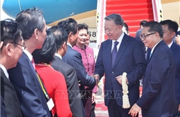 Chủ tịch nước Tô Lâm bắt đầu thăm cấp Nhà nước Vương quốc Campuchia  