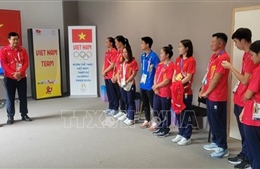 Olympic 2024: Đại sứ Việt Nam tại Pháp thăm hỏi, động viên Đoàn Thể thao Việt Nam