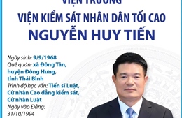 Viện trưởng Viện kiểm sát nhân dân tối cao Nguyễn Huy Tiến