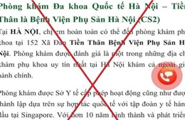 Hà Nội: Xử phạt các phòng khám tư nhân đăng thông tin không đúng