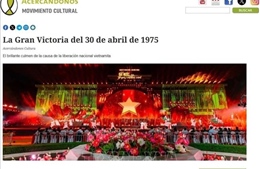  Báo chí Argentina tiếp tục đưa tin về Đại lễ 30/4 của Việt Nam