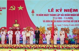 Chủ tịch nước dự Lễ kỷ niệm 70 năm Ngày thành lập Hải quân nhân dân Việt Nam