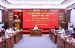 Phiên họp thứ nhất Tiểu ban văn kiện Đại hội đại biểu Đảng bộ MTTQ, các đoàn thể Trung ương