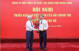 Ông Nguyễn Thái Học làm Phó Bí thư Đảng ủy Mặt trận Tổ quốc, các đoàn thể Trung ương 