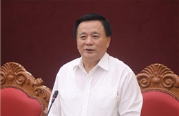 Đồng chí Nguyễn Xuân Thắng đánh giá cao công tác chuẩn bị hợp nhất của Bình Định, Gia Lai