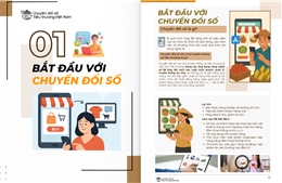 Ra mắt Sổ tay hướng dẫn chuyển đổi số tiểu thương chợ truyền thống