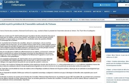 Báo chí Maroc: Chuyến thăm của Chủ tịch Quốc hội Trần Thanh Mẫn là bước ngoặt chiến lược trong hợp tác song phương