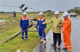 Điều hành ổn định hệ thống điện trong bão số 5