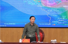 Phó Thủ tướng Trần Hồng Hà: Người dân vùng bão ảnh hưởng không ra đường từ 11 - 18 giờ ngày 25/8