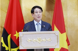 Chủ tịch nước Lương Cường phát biểu chính sách tại Quốc hội Angola