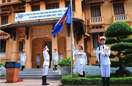 Lễ thượng cờ kỷ niệm 58 năm Ngày thành lập ASEAN