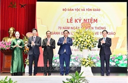 Lễ kỷ niệm 70 năm Ngày truyền thống ngành Quản lý nhà nước về tôn giáo