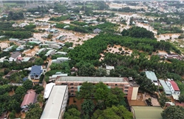 Đồng Nai: Khoảng 1.500 học sinh nghỉ học do nước sông dâng cao gây ngập sâu 