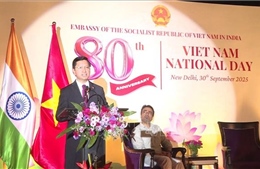 80 năm Quốc khánh: Ấn Độ luôn đồng hành cùng Việt Nam