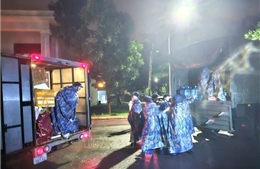 Khánh Hòa: Điều động lực lượng ứng cứu người dân bị ngập lụt